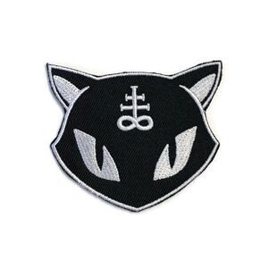Killstar Lucipurr Black Cat Satanic Embroidered Patch